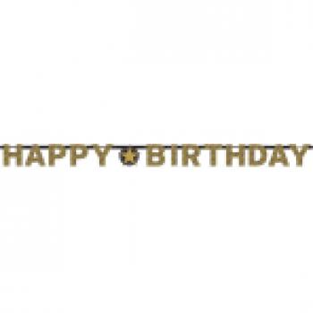 Happy Birthday Sparkling Partykette 213cm